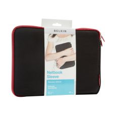  Чохол для ноутбука 10.2" BELKIN NOTEBOOK SLEEVE NEOPRENE, BLACK/RED (F8N140EABR), fig. 1 