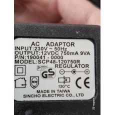  Блок живлення input: 230V, 50Hz,// output: 12VDC 750mA 9VA шт 5,5*1,6 мм, fig. 1 
