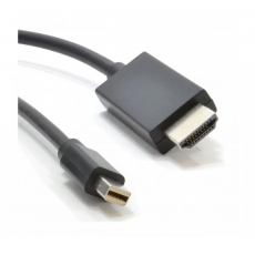  Кабель mini DisplayPort - HDMI 3m Black пакет YT (YT-mnDP(M)/HDMI(M)-3m) (10317), фото 1 