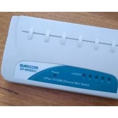  Концентратор Switch Surecom 5-портовий, 10/100Mbit, fig. 1 