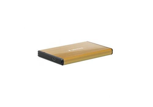  Карман внешний Gembird 2.5", USB 3.0, gold (EE2-U3S-3-GL), fig. 1 