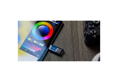 USB флеш накопитель Kingston 64GB DataTraveler 80 M USB-C 3.2 Blue/Black (DT80M/64GB), фото 4 