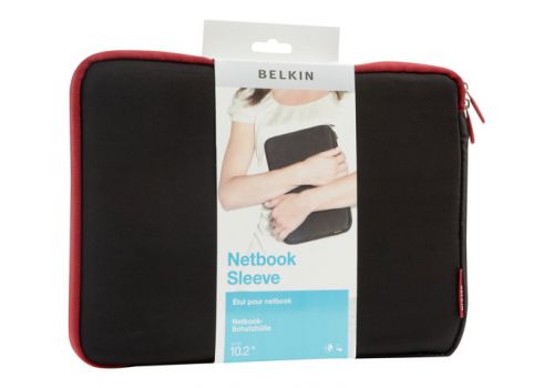  Чохол для ноутбука 10.2" BELKIN NOTEBOOK SLEEVE NEOPRENE, BLACK/RED (F8N140EABR), fig. 1 