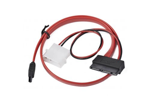  Кабель для передачі даних Molex+SATA to MicroSATA 0.25m Cablexpert (CC-MSATA-001), fig. 1 