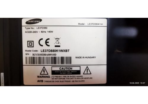  Настільний телевізор SAMSUNG Модель - LE37D550K1W., фото 2 