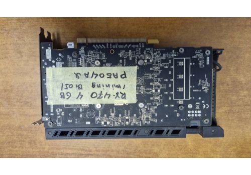  Видеокарта Sapphire Radeon RX470 4G (4GB/GDDR5/256bit) только DVI (299-2E353-410BC) БУ, фото 4 