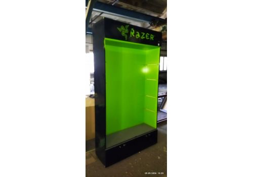  Витрина торговая компьютерная "Razer". Габариты 1200х400х2200., fig. 3 