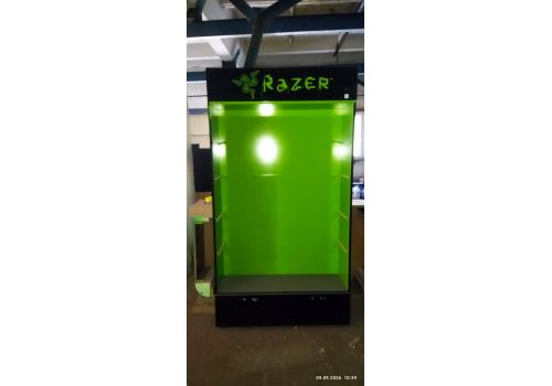  Витрина торговая компьютерная "Razer". Габариты 1200х400х2200., fig. 2 
