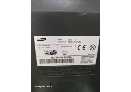  Монітор 15 Samsung SM 152Bs ЖКИ LR NI, фото 3 