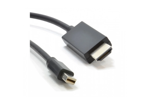  Кабель mini DisplayPort - HDMI 3m Black пакет YT (YT-mnDP(M)/HDMI(M)-3m) (10317), фото 1 
