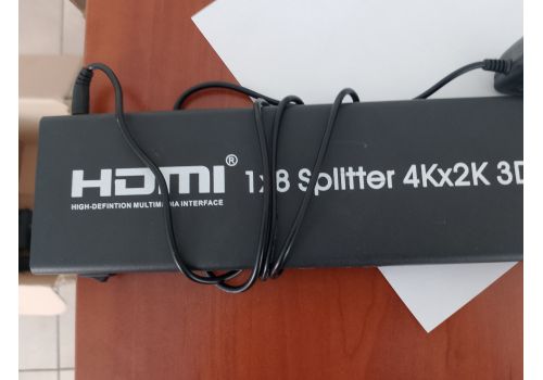 СПЛІТТЕР HDMI 8PORT, ПІДТРИМКА UHD 4K Atcom (7688) БУ, fig. 2 