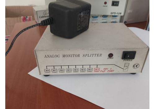  Analog monitor splitter 8 port VGA DDC 2 БУ, fig. 1 