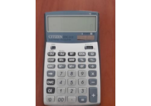  КАЛЬКУЛЯТОР CITIZEN CDC-312 БУ, fig. 1 