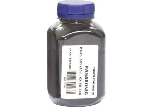  ТОНЕР PANASONIC KX-FA76A ДЛЯ ФАКСА FL501/502/503/523 (БУТЛЬ 50Г) WWM, fig. 1 