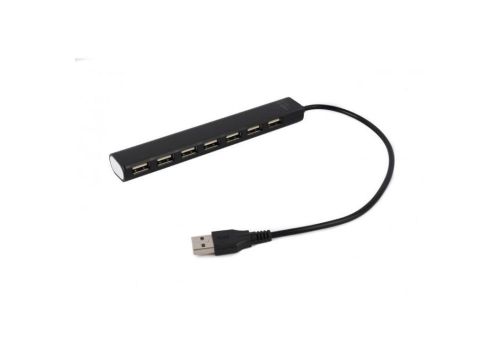  Концентратор Gembird 7 x USB 2.0 black (UHB-U2P7-04), фото 1 
