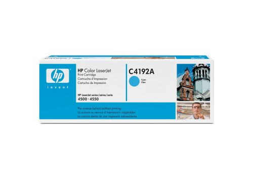  КАРТРИДЖ HP CLJ4500/4550 CYAN (6 000 СТР@5%) (C4192A), fig. 1 