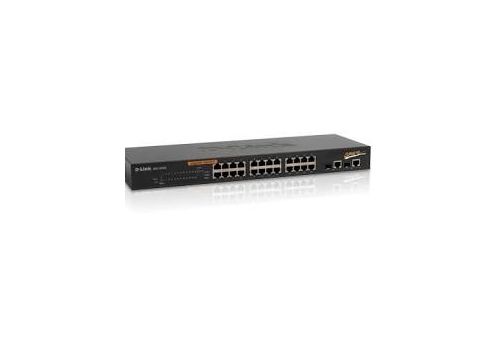  КОНЦЕНТРАТОР (SWITCH) 24-ПОРТОВИЙ D-LINK 10/100 MBIT, 2-ПОРТА НА GIGABIT, VLAN (DES-1226G), fig. 1 