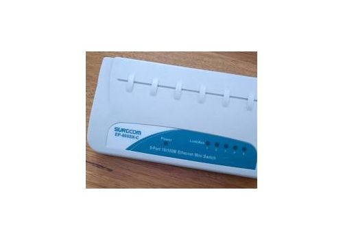  Концентратор Switch Surecom 5-портовий, 10/100Mbit, fig. 1 
