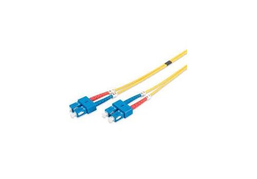  Патч-корд оптичний SC/UPC-SC/UPC, 9/125, OS2, duplex, 1m DIGITUS (DK-2922-01), fig. 1 