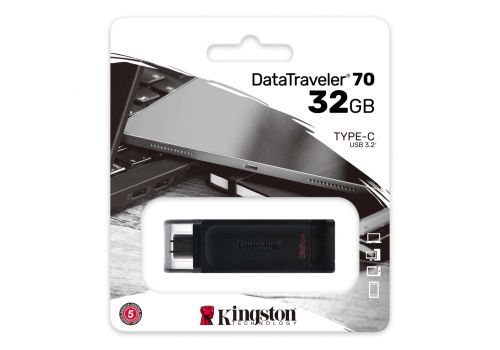  USB флеш накопичувач Kingston 32GB DataTraveler 70 USB 3.2 / Type-C (DT70/32GB), fig. 4 